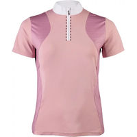 Produktbild von HKM Glam Turnierpolo Damen Reitshirt Rosa XS