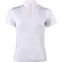 Produktbild von HKM Glam Turnierpolo Damen Weiß Größe S