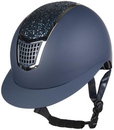Produktbild von HKM Glamour Shield Reithelm Schwarz 56-58 cm
