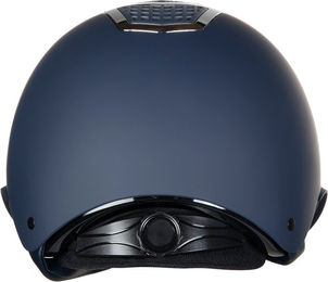 HKM Glamour Shield Reithelm Schwarz Silber Blau 56-58 cm – Bild 1 von 3