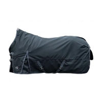 Produktbild von HKM Glasgow Highneckdecke Schwarz Größe 155 mit 1200D Stoff und 100g Wattefüllung