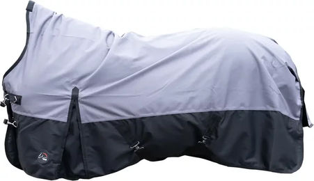 HKM Glasgow Outdoor-Pferdedecke mit hohem Kragen in Grau 115 cm – Bild 1 von 1