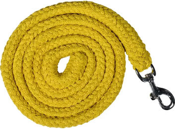 HKM GlowLine Longierseil mit Karabinerhaken in Gelb – Bild 1 von 1