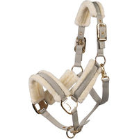 Produktbild von HKM Halfter Elegant Limone in Grün Gold Beige aus Polyester für Warmblut