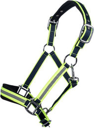 Produktbild von HKM Halfter Reflective aus Neopren in Silber für Warmblut/WB