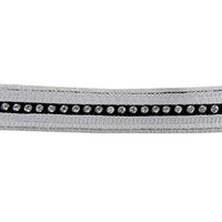 Produktbild von HKM Halfterset Crystal mit Karabinerstrick für Pony und Shetty in Grau/Grau