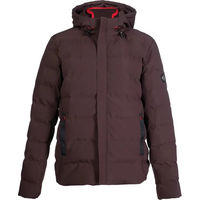Produktbild von HKM Hamburg Daunenjacke für Herren mit Kapuze Braun Größe XS