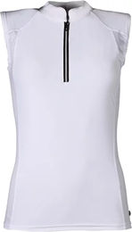 HKM Hannah Reit-T-Shirt für Damen ohne Ärmel Weiß XS – Bild 1 von 1