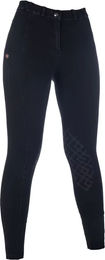 HKM Harbour Island Denim Reithose Damen Full Grip in Blau oder Schwarz Größe 42 – Bild 1 von 1