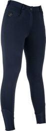 HKM Heizreithose Comfort Style Silikonvollbesatz für Damen in Blau Größe 38 – Bild 1 von 5
