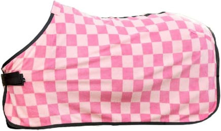 Produktbild von HKM Henni Abschwitzdecke für Shettys aus Fleece in Rosa