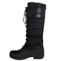 HKM Herren Husky Reitstiefel Schwarz Winter Polyester Größe 39 EU – Bild 1 von 3