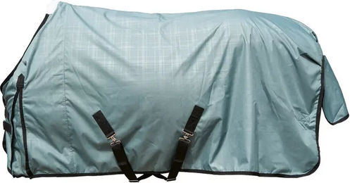 HKM High Comfort Outdoor-Pferdedecke in Grün mit 100g Füllung – Bild 1 von 1