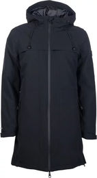 HKM Hillary Reitjacke für Damen mit Kapuze wasserdicht Schwarz Größe S – Bild 1 von 1