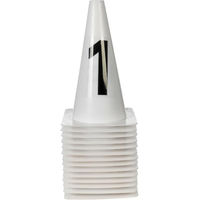 Produktbild von HKM Hobby Horsing Bahnpylonen zum Springen Weiß One Size