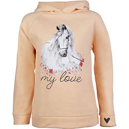 Produktbild von HKM Horse Spirit Kapuzenpullover für Kinder Dunkelblau Größe 134/140