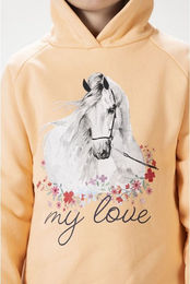 Produktbild von HKM Horse Spirit Kinder Pullover aus Baumwolle Größe 146/152