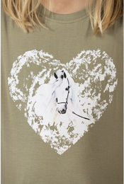 Produktbild von HKM Horse Spirit Reitshirt für Kinder aus Baumwolle Größe 146/152