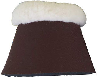 HKM Hufglocken Comfort Gamaschen mit Neopren-Polsterung für Warmblut in Braun – Bild 1 von 2