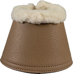 HKM Hufglocken Comfort Premium Fur II aus Kunstleder in Braun Größe S – Bild 1 von 1