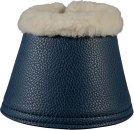 HKM Hufglocken Comfort Premium Fur II Gamaschen aus Kunstleder Blau Größe M – Bild 1 von 1