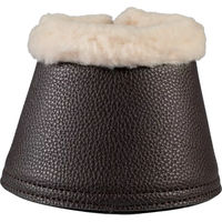 Produktbild von HKM Hufglocken Comfort Premium Fur II Gamaschen aus Kunstleder Braun Größe L