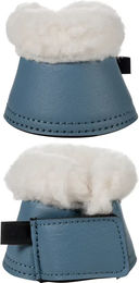 HKM Hufglocken Comfort Shetty Gamaschen aus Kunstleder Blau – Bild 1 von 1