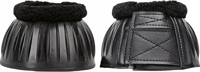 HKM Hufglocken Economic Plus Gamaschen aus Gummi Schwarz Größe M – Bild 1 von 1