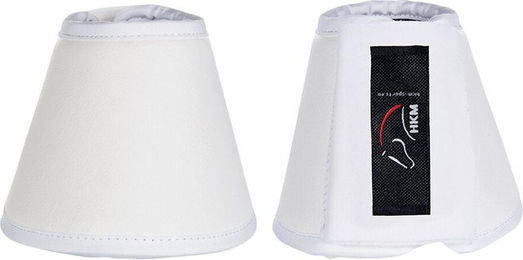 HKM Hufglocken Soft Comfort aus Lederimitat Weiß XXL – Bild 1 von 1