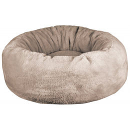 HKM Hundebett Soft Beige aus Polyester Durchmesser 60cm x Höhe 25cm – Bild 1 von 2
