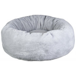 HKM Hundebett Soft Grau aus Polyester Durchmesser 60cm x Höhe 25cm – Bild 1 von 3