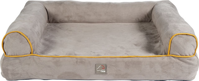 HKM Hundesofa Anam Cara Hundebett aus Polyester in Beige Gelb Grau Größe M – Bild 1 von 2