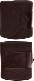 HKM Innovation Beinschutz Bandagen aus Fleece 4er Set Dunkelbraun 300 cm – Bild 1 von 1
