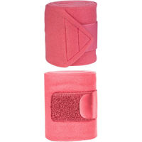 Produktbild von HKM Innovation Beinschutz Bandagen aus Fleece Himbeere 4er Set 100cm