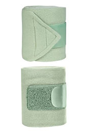 HKM Innovation Fleece Bandagen Beinschutz Hellgrün 4er Set 100cm – Bild 1 von 1