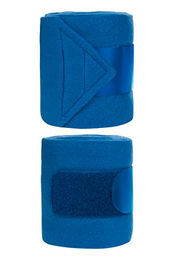 HKM Innovation Fleece Bandagen Beinschutz Royal Blau 4er Set 200 cm – Bild 1 von 1