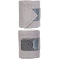 Produktbild von HKM Innovation Fleece-Bandagen Beinschutz Steingrau 4er Set 300 cm