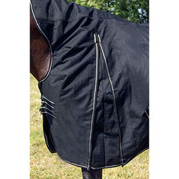 HKM Innsbruck Highneckdecke für Pferde schwarz 120 – Bild 1 von 3