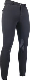 HKM James Reithose Mid Grip für Herren in Schwarz aus Lycra Größe 54 – Bild 1 von 1