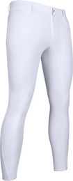 HKM James Turnierhose Full Grip Reithose für Herren in Weiß Größe 48 – Bild 1 von 1
