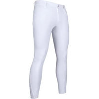 Produktbild von HKM James Turnierhose Full Grip Reithose für Herren in Weiß Größe 48