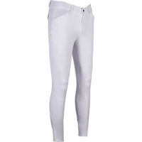Produktbild von HKM James Turnierhose für Herren mit Mid Grip in Weiß
