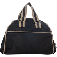 Produktbild von HKM Joules Reithelmtasche für Unisex in Schwarz/Beige aus Stoff Einheitsgröße
