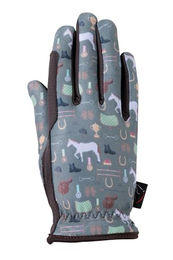 HKM Judy Kinder Winterhandschuhe aus Kunstleder Grün Größe 6 – Bild 1 von 2