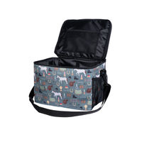 Produktbild von HKM Judy Putztasche mit abnehmbarem Schulterriemen Grün 27 x 19 x 18 cm