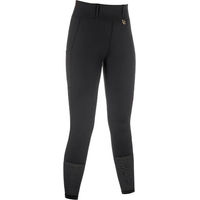 Produktbild von HKM Juna Reitleggings Damen Schwarz mit Silikon-Vollbesatz