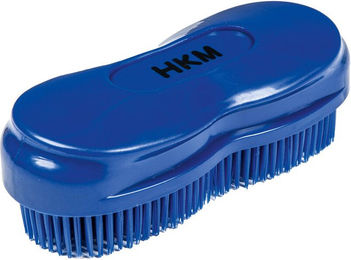 HKM Kardätsche WonderBrush bruchsichere Pferdebürste Dunkelblau – Bild 1 von 1