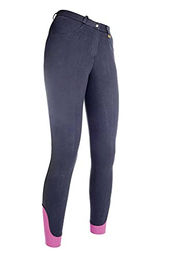 HKM Kate Reithose für Kinder aus Baumwolle Blau Größe 128 – Bild 1 von 7