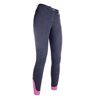 Produktbild von HKM Kate Reithose für Kinder aus Baumwolle Blau Größe 164
