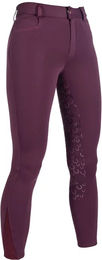 HKM Kids Alva Reithose mit Full Grip für Mädchen in Lila Größe 146 – Bild 1 von 1